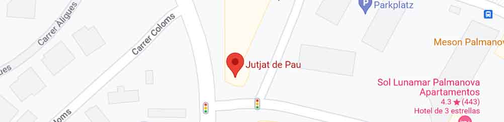 plano Registro Civil Calvia Mallorca